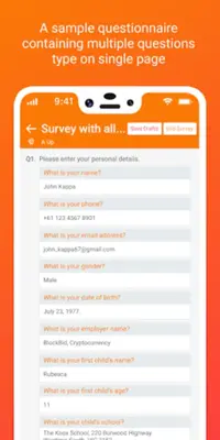 SurveyAuto android App screenshot 1